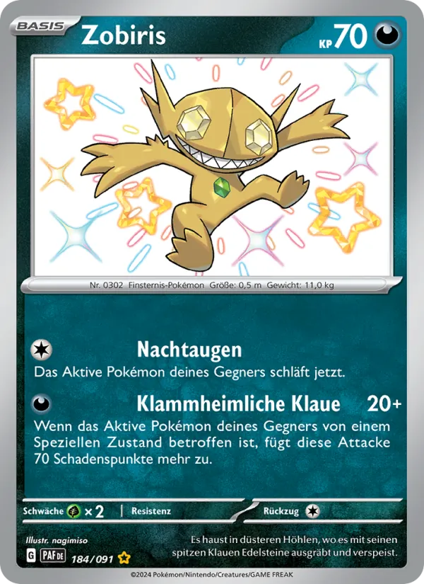 Zobiris Paldeas Schicksale 184/91
