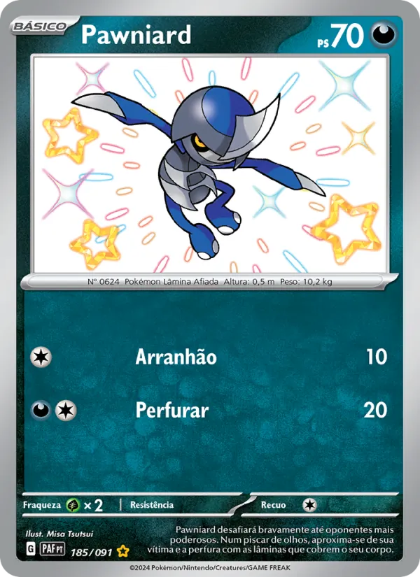 Pawniard Destinos de Paldea 185/91
