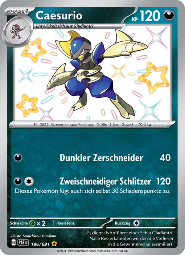Caesurio Paldeas Schicksale 186/91