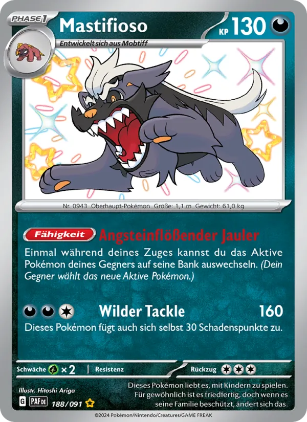 Mastifioso Paldeas Schicksale 188/91