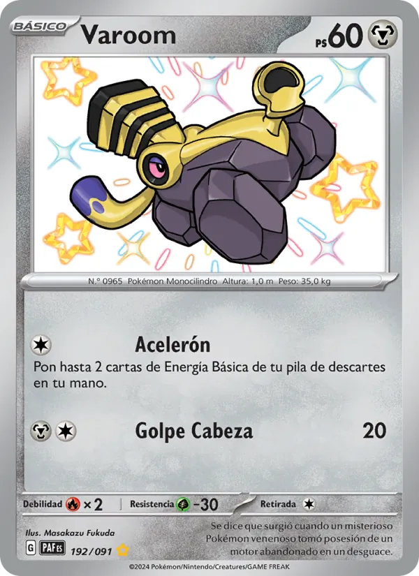Varoom Destinos de Paldea 192/91