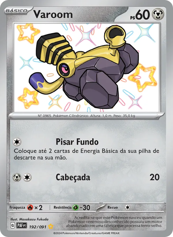 Varoom Destinos de Paldea 192/91