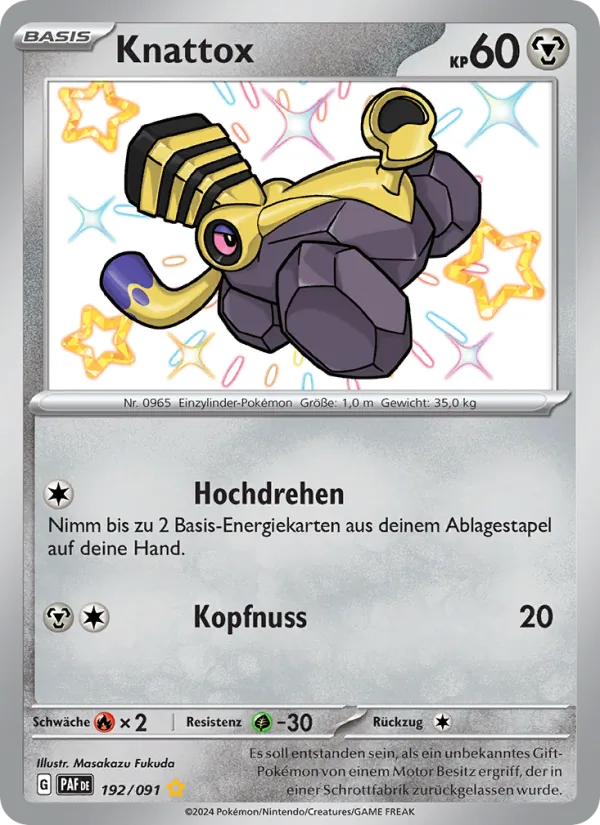 Knattox Paldeas Schicksale 192/91