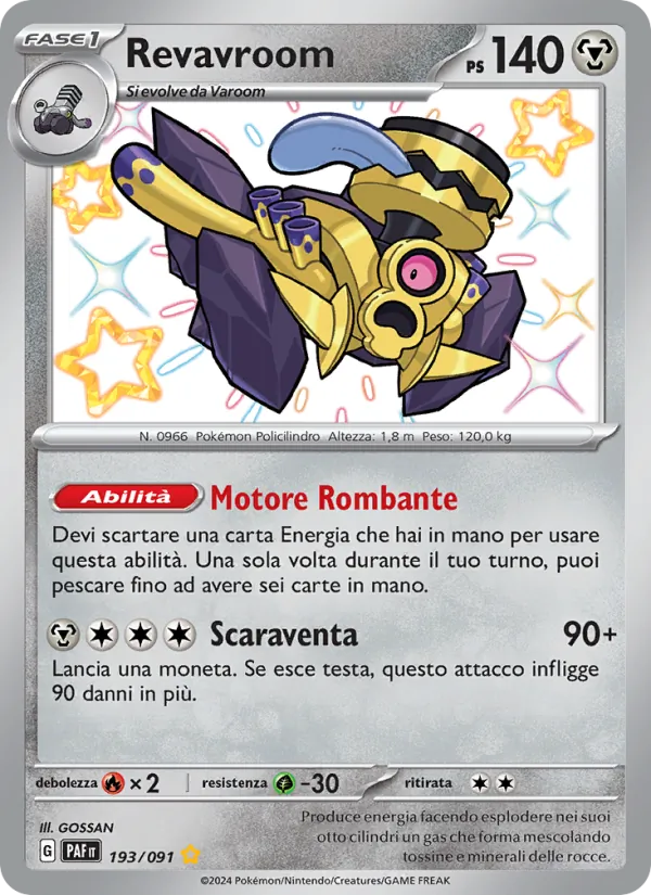 Revavroom Destino di Paldea 193/91