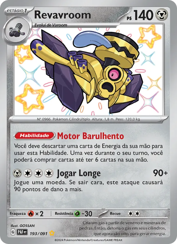 Revavroom Destinos de Paldea 193/91