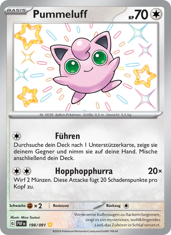 Pummeluff Paldeas Schicksale 198/91