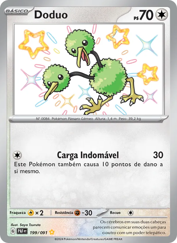 Doduo Destinos de Paldea 199/91
