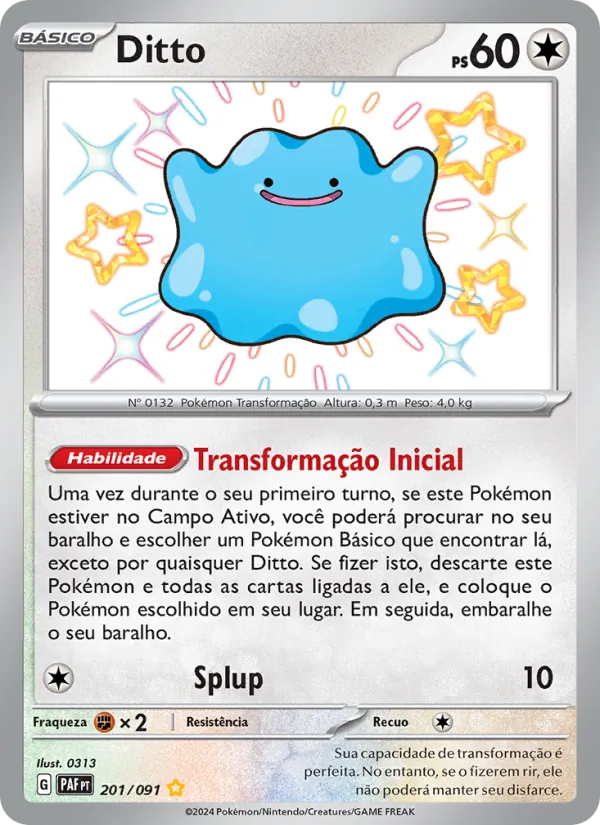 Ditto Destinos de Paldea 201/91