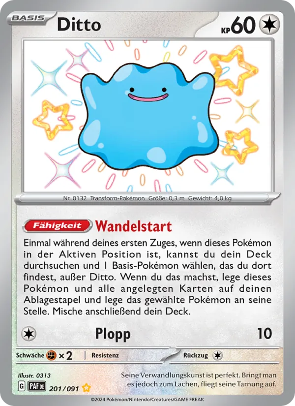 Ditto Paldeas Schicksale 201/91