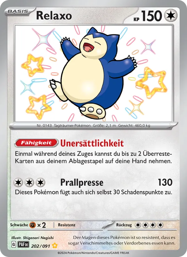 Relaxo Paldeas Schicksale 202/91