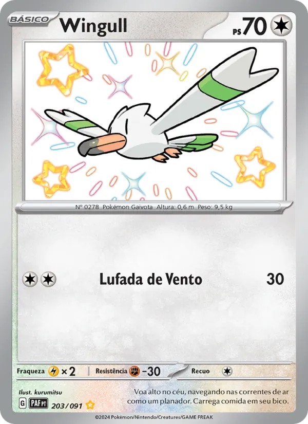 Wingull Destinos de Paldea 203/91