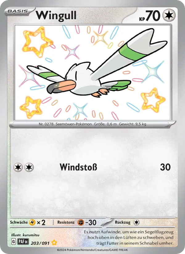 Wingull Paldeas Schicksale 203/91