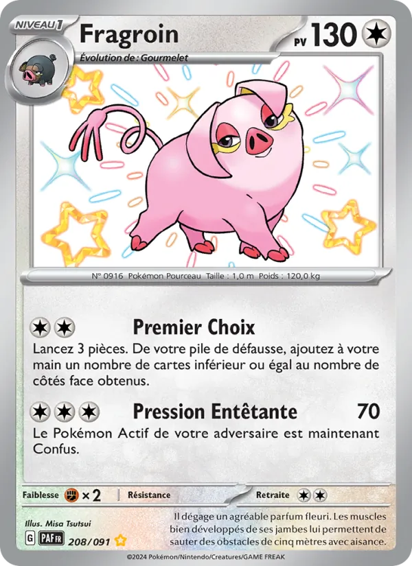 Fragroin Destinées de Paldea 208/91
