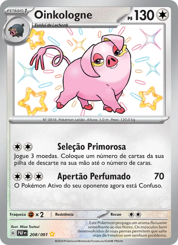 Oinkologne Destinos de Paldea 208/91