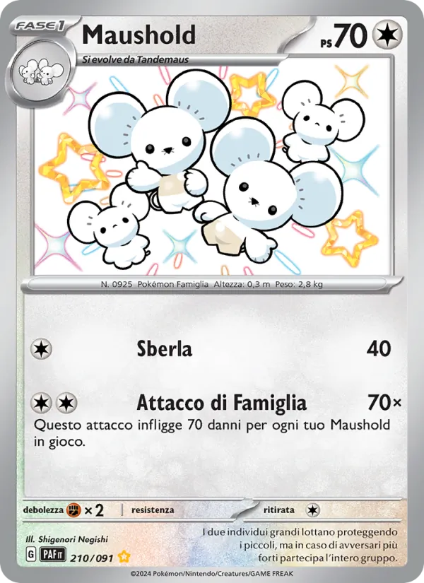 Maushold Destino di Paldea 210/91