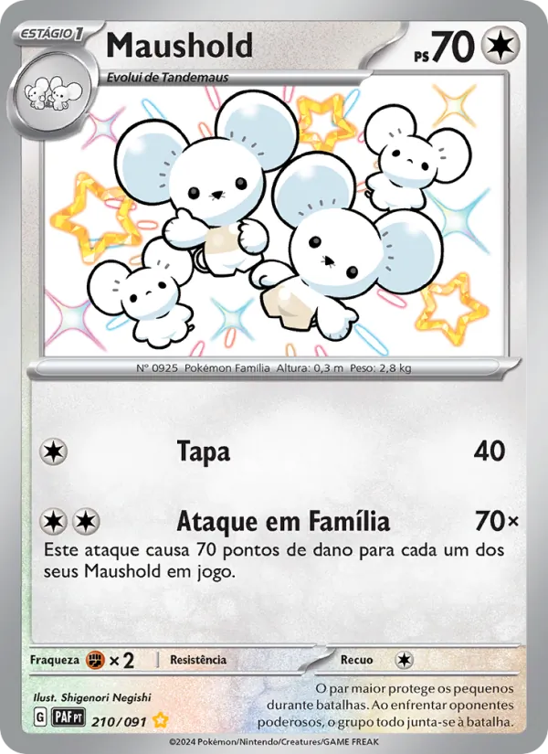 Maushold Destinos de Paldea 210/91