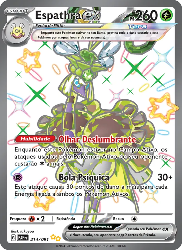 Espathra ex Destinos de Paldea 214/91