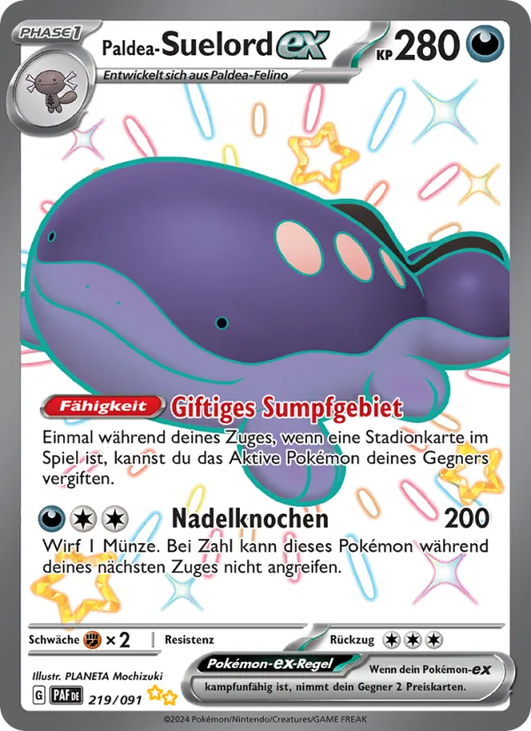 Paldea-Suelord-ex Paldeas Schicksale 219/91