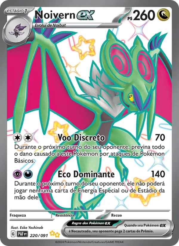 Noivern ex Destinos de Paldea 220/91