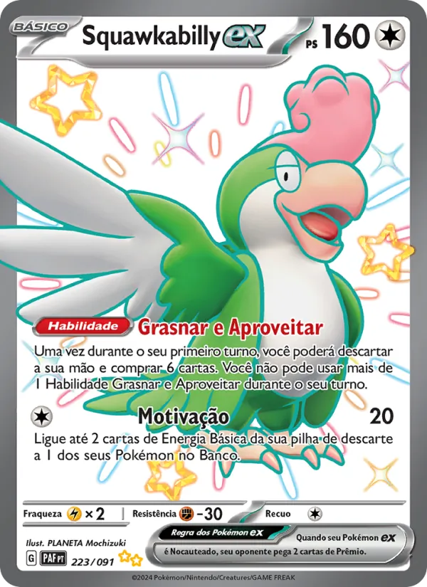 Squawkabilly ex Destinos de Paldea 223/91