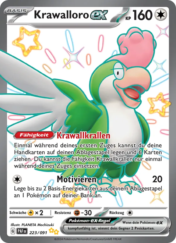 Krawalloro-ex Paldeas Schicksale 223/91
