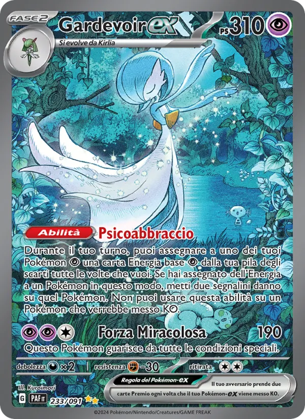 Gardevoir-ex Destino di Paldea 233/91