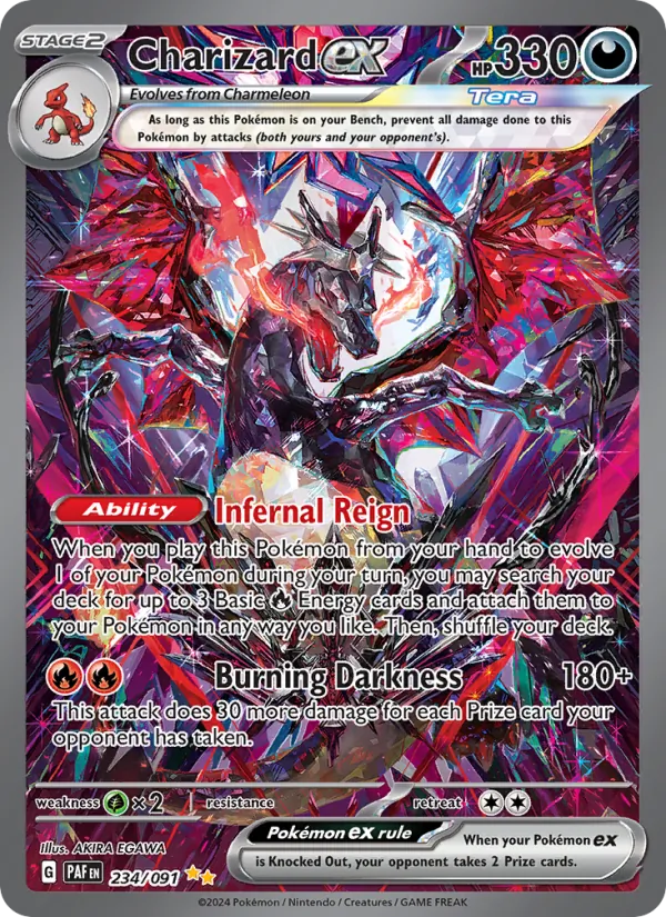 Charizard ex Paldean Fates 234/91