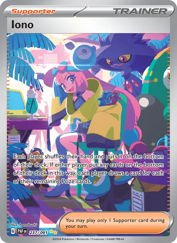 Iono Paldean Fates 237/91