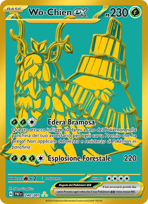 Wo-Chien-ex Destino di Paldea 240/91