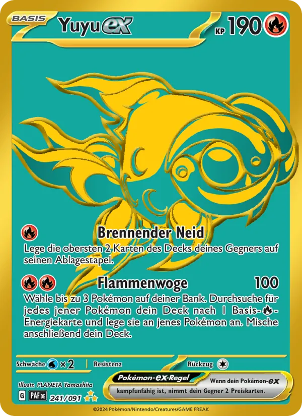 Yuyu-ex Paldeas Schicksale 241/91