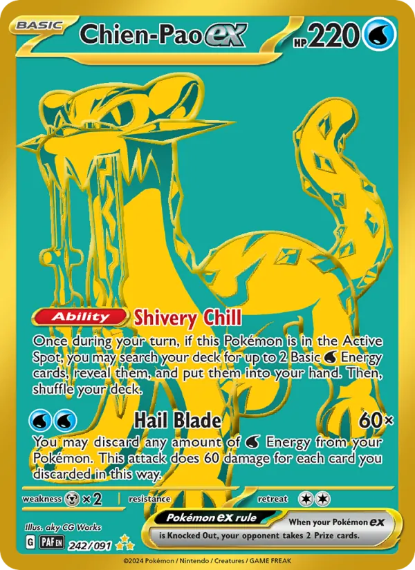 Chien-Pao ex Paldean Fates 242/91