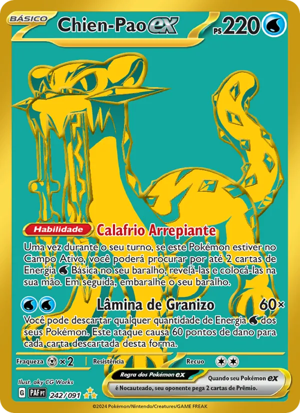 Chien-Pao ex Destinos de Paldea 242/91