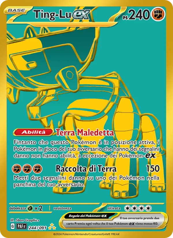 Ting-Lu-ex Destino di Paldea 244/91