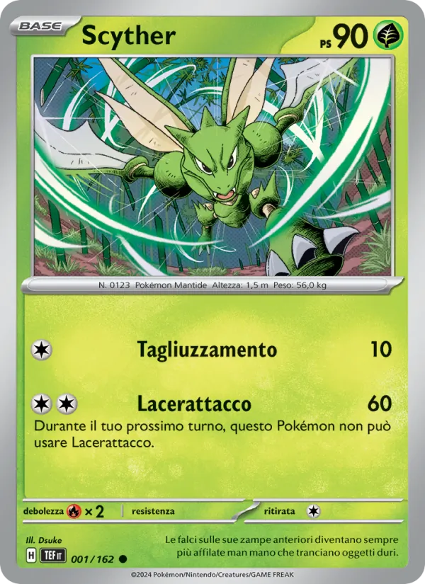Scyther Cronoforze 001/162