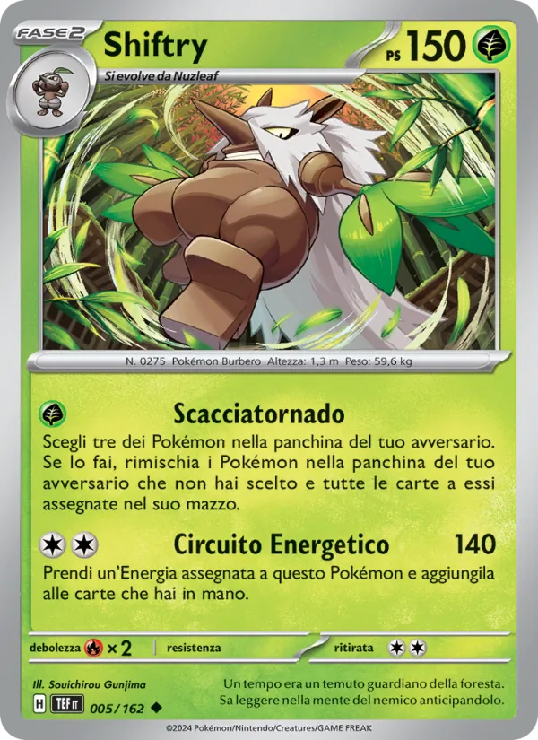 Shiftry Cronoforze 005/162