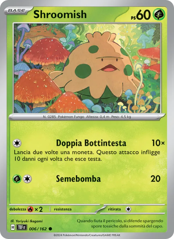 Shroomish Cronoforze 006/162