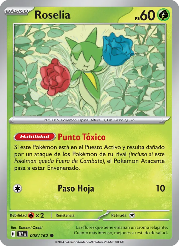 Roselia Fuerzas Temporales 008/162