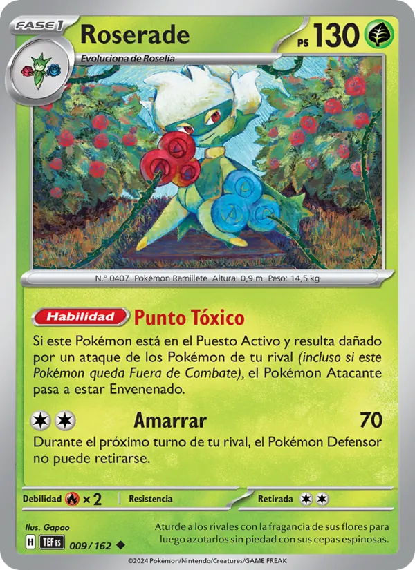 Roserade Fuerzas Temporales 009/162