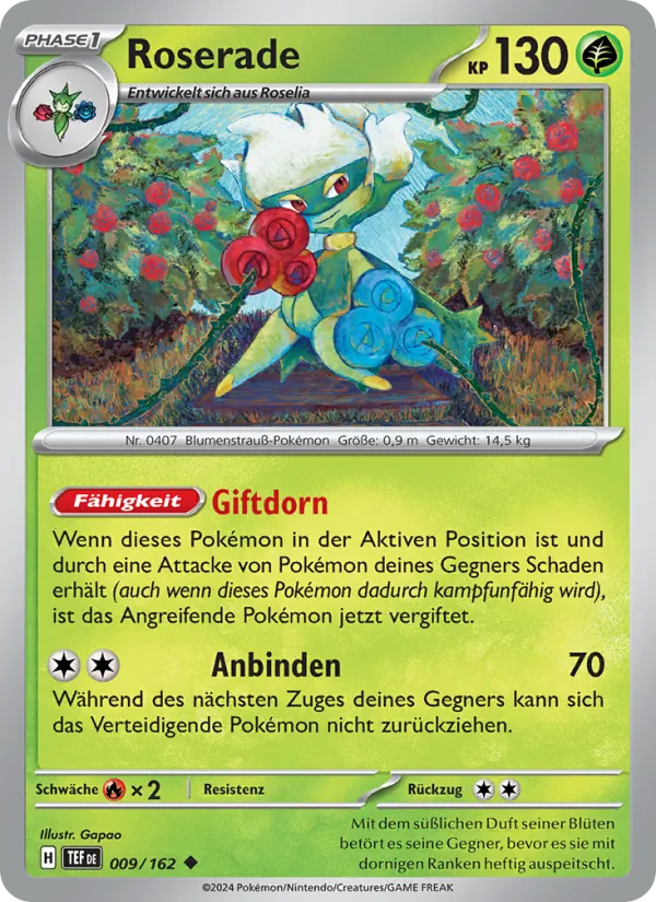 Roserade Gewalten der Zeit 009/162