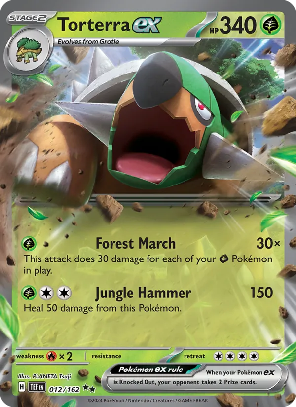 Torterra ex Temporal Forces 012/162