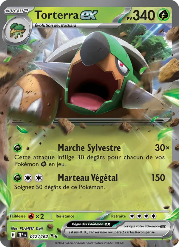 Torterra-ex Forces Temporelles 012/162