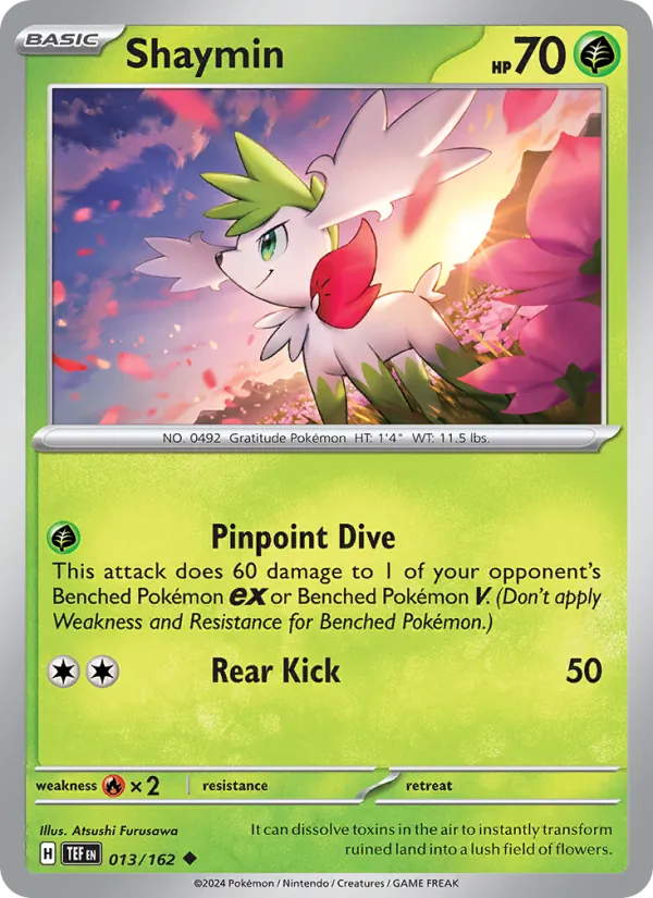 Shaymin Temporal Forces 013/162