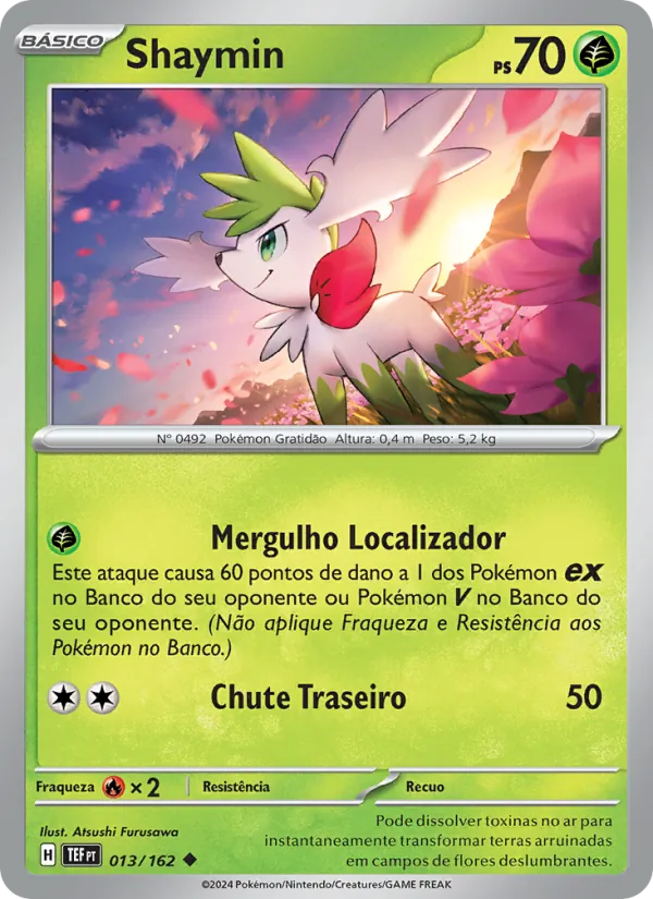Shaymin Forças Temporais 013/162