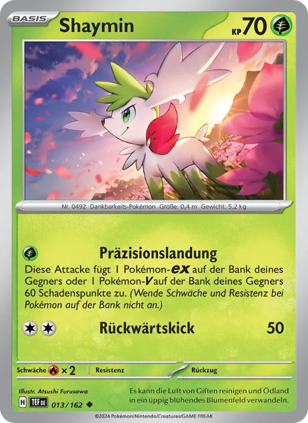 Shaymin Gewalten der Zeit 013/162