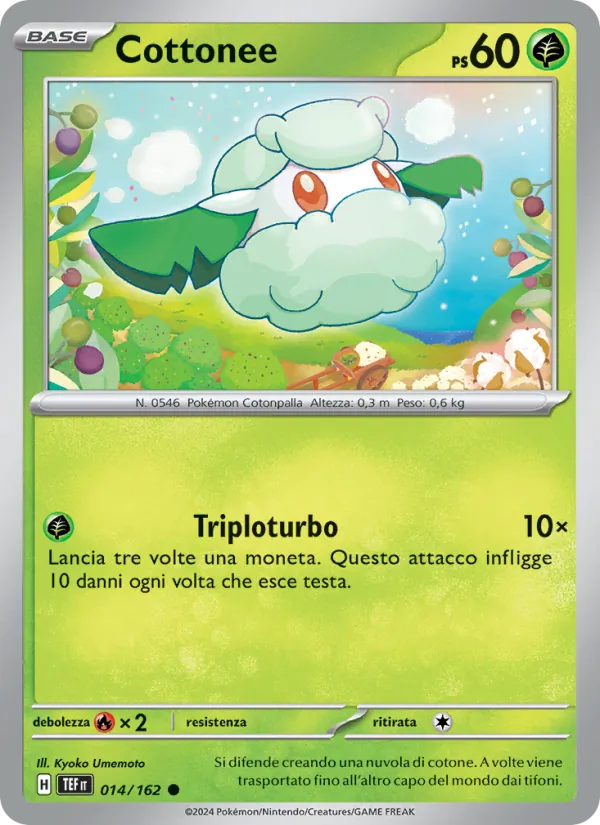 Cottonee Cronoforze 014/162