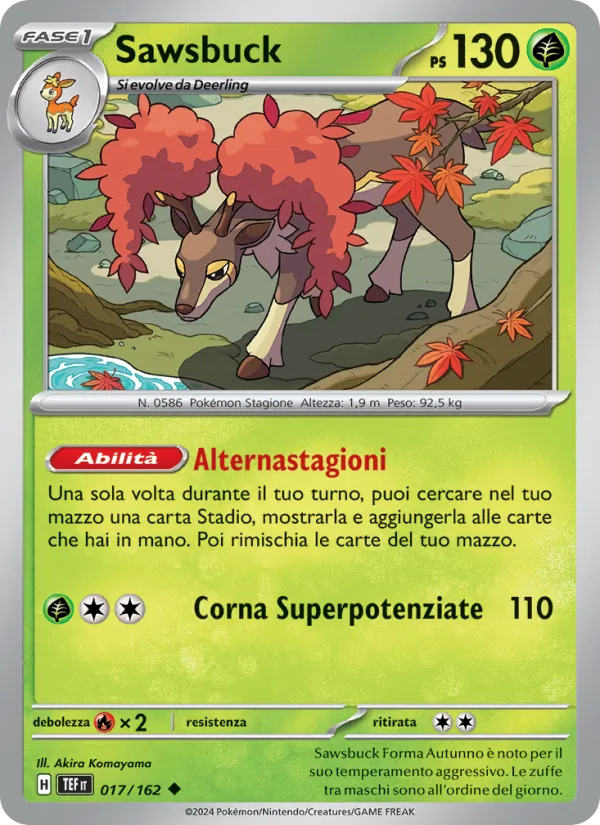 Sawsbuck Cronoforze 017/162