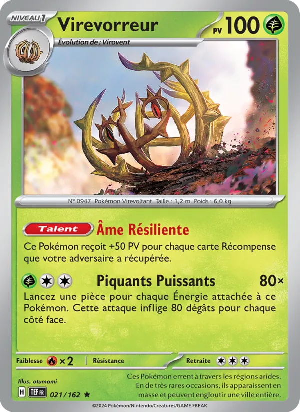 Virevorreur Forces Temporelles 021/162