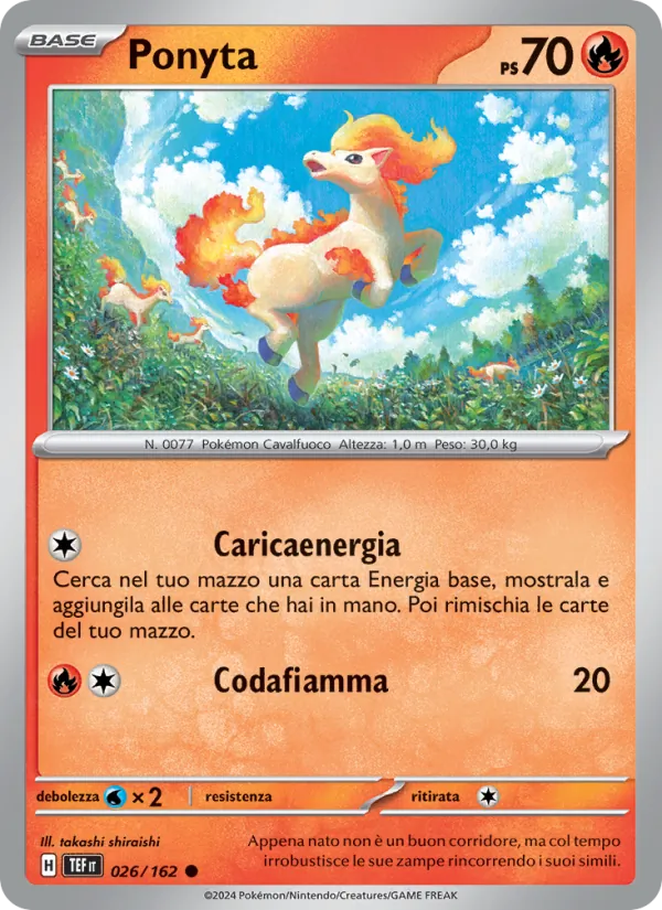 Ponyta Cronoforze 026/162
