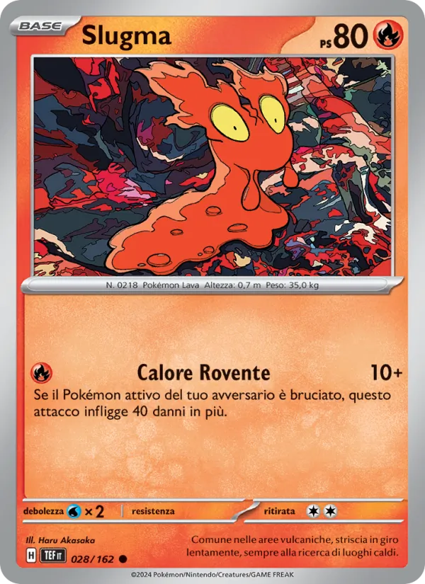 Slugma Cronoforze 028/162