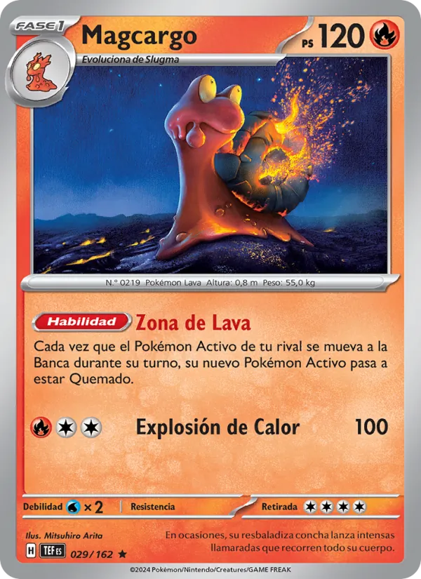 Magcargo Fuerzas Temporales 029/162